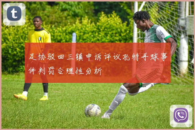 足协驳回三镇申诉评议孔特手球事件判罚合理性分析